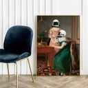 Plakat duet Sztuka 61x91 cm Hogstudio