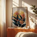 Zestaw plakatów Pejzaż i Kwiaty 40x50 cm (set225) - 2 szt.