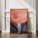 Plakat Eksploracja Kosmosu - Kolaż Fine Art (30x40cm)