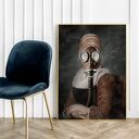 Plakat Sztuka w formacie A4 do salonu - Hogstudio