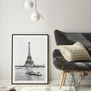 Vintage Paris - plakat 30x40 cm w stylu vintage (retro) bez ramy