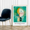 Kandinsky Upward - plakat 40x50 cm