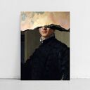 Plakat w chmurach 40x50 cm - elegancka sztuka na ścianę