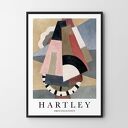 Kolorowy plakat Hartley Provincetown w formacie 40x50 cm