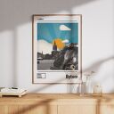 Plakat Bytom 50x70 cm - kolaż surrealizm Dapidoka