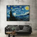Plakat Vincent van Gogh Gwiaździsta noc w poziomie - format 50x70 cm