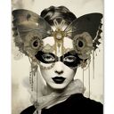 Plakat - Kobieta w masce 40x50 cm (2 0112)