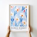 Kolorowy plakat Kwiaty - format 61x91 cm