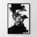 Plakat Black Magic Woman 70x100 cm - czarno-biały