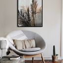 Zestaw plakatów 50x70 cm Liście palmy w słońcu - 2 szt., bez ram