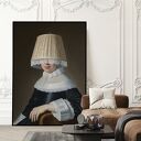 Plakat Pod kloszem Lady Shade - format 61x91 cm