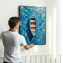 Plakat Blue Ocean - format 50x70 cm B2