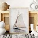 Plakat statek - format 40x50 cm