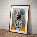 Plakat Kawki mordo? 50x70 cm - rapowy streetart