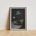 Plakat Highway - Kolaż Fine Art A3