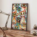 Kolorowe koty 50x70 cm (2 0289)