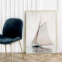 Plakat statek - format 50x70 cm