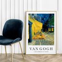 Plakat Van Gogh „Taras kawiarni nocą” 30x40 cm