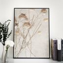 Zestaw plakatów 30x40 - 4 części wabi sabi w stylu boho