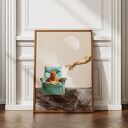 Plakat Boski Kot (50x70cm)