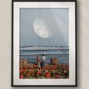 Plakat Gwiazdy w Twoich oczach - Kolaż Fine Art - A3