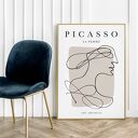 Picasso Kobieta - nowoczesny plakat 30x40 cm