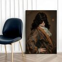 Plakat CURL v2 - sztuka format 61x91 cm