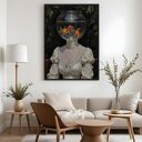 Plakat Złota rybka - sztuka 50x70 cm (B2) do salonu i domu
