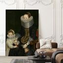Koronkowy duet - plakat 30x40 cm Hogstudio