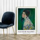 Plakat Gustav Klimt Portrait of a Lady Portret Damy - format 50x70 cm