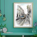 LIZBONA 1 - Cykl Lisboa - PLAKAT A3, dla podróżnika, miłośnika podróży