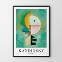 Kandinsky Upward - plakat 40x50 cm