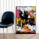 Plakat Kolorowa abstrakcja - format 50x70 cm