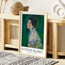 Plakat Gustav Klimt Portrait of a Lady Portret Damy - format 61x91 cm