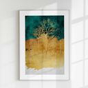 Zestaw plakatów 50x70 cm - tryptyk abstrakcyjnych pejzaży set52