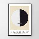 Hilma af Klint In the earthly life. 3 - plakat 50x70 cm