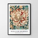 Plakat William Morris Honey Suckle 1876 kwiaty wzór sztuka - format A4