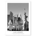 Plakat czarno-biały Las Vegas 40x50 cm (8-2-0018)