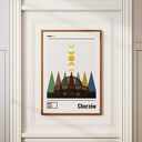 Plakat Chorzów A3 29,7x42 cm - kolaż Dapidoka