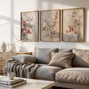 ZESTAW PLAKATÓW 50x70 cm, Gałązki z owocami (set230)