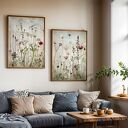 Zestaw plakatów 2x 30x40 cm Łąka (set257) - natura na ścianę