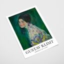 Plakat Gustav Klimt Portrait of a Lady - Portret Damy (papier satynowy 250 g)