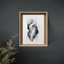 Give me Hug - plakat 29x42 (inkografia na papierze archiwalnym)