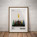 Plakat Chorzów A3 29,7x42 cm - kolaż Dapidoka