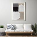 Plakat Nowoczesna Geometria 50x70 cm - boho wzór do Twojego wnętrza
