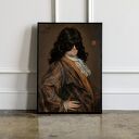 Plakat CURL v2 61x91 cm - sztuka do salonu i sypialni