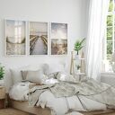 ZESTAW PLAKATÓW 50x70 cm Pejzaże morskie (set199)
