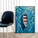 Plakat Blue Ocean 50x70 cm B2 - Hogstudio