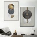 Zestaw plakatów - 50x70 cm kamienne okręgi (50)