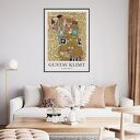 Plakat Gustav Klimt „Fulfilment” 30x40 cm